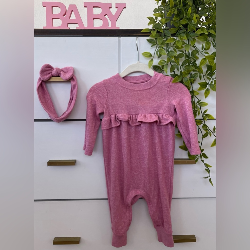 Baby Cat and Jack Pijama and Bow set🌷